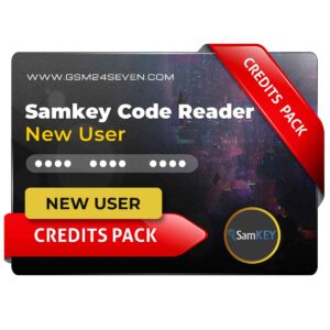 Samkey Code Reader New User