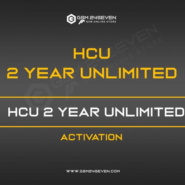 HCU 2 YEAR UNLIMITED ACTIVATION