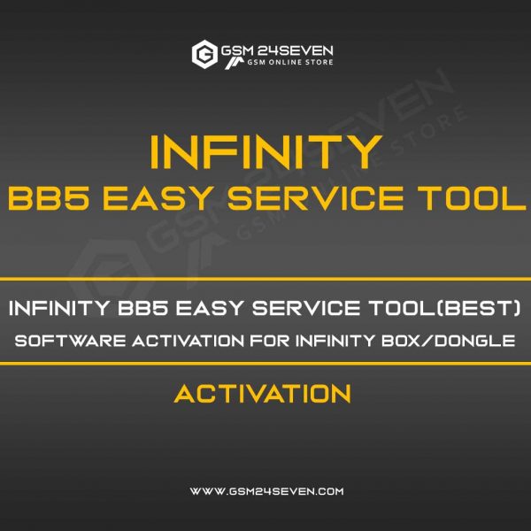 INFINITY BB5 EASY SERVICE TOOL(BEST) SOFTWARE ACTIVATION FOR INFINITY BOX/DONGLE