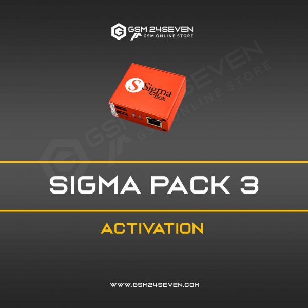 SIGMA PACK 3 ACTIVATION