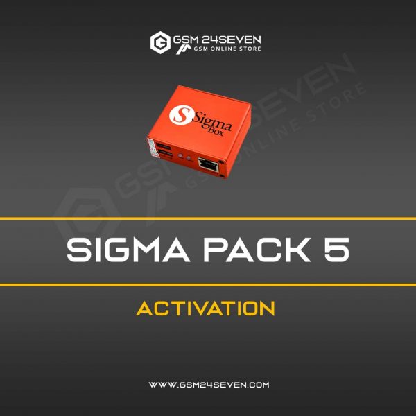 SIGMA PACK 5 ACTIVATION