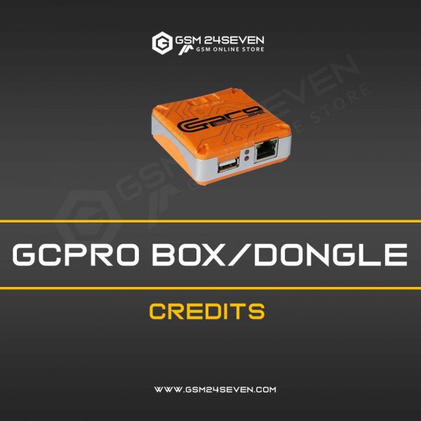 GCPRO BOX / DONGLE CREDITS
