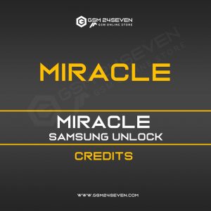 MIRACLE SAMSUNG UNLOCK CREDITS