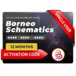 Borneo Schematics 1 User (12 Months) Activation Code