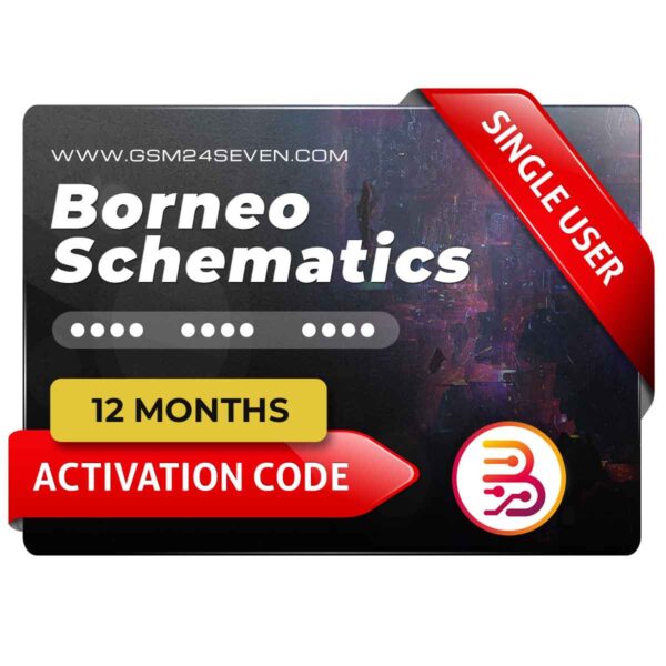 Borneo Schematics 1 User (12 Months) Activation Code
