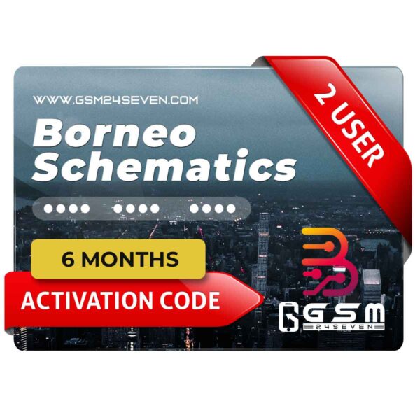 Borneo Schematics 2 Users (6 Months) Activation Code
