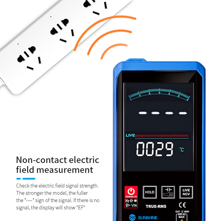 SUNSHINE DT-20N TOUCH MULTIMETER