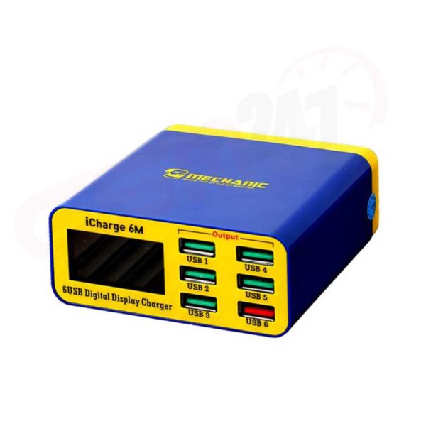 Mechanic 6 Port USB Quick Charge 3.0 with Digital Display