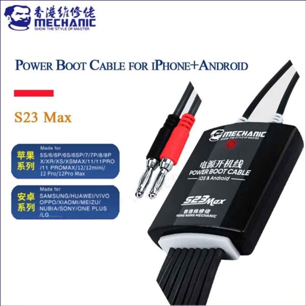 Mechanic S23 Max Power Boot Cable