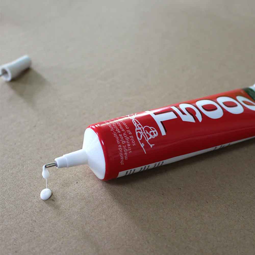ZHANLIDA T5000 Glue Clear Adhesive White