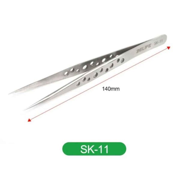 Relife SK-11 Anti-Static Stainless Precision Tweezers