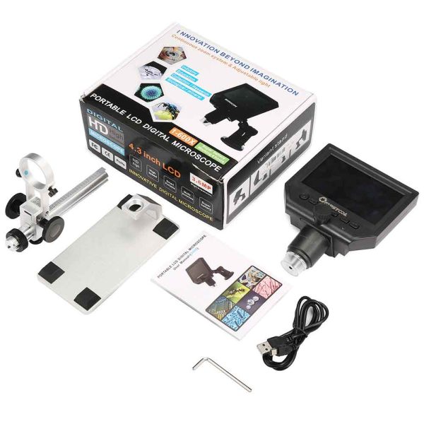 G600 Digital Microscope with Metal Stand