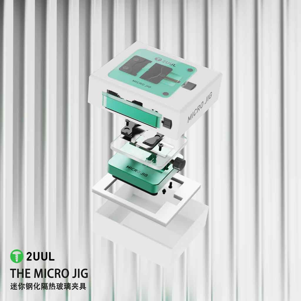 2UUL THE MICRO JIG BH04 IC Mini Tempered Insulated Glass Fixture