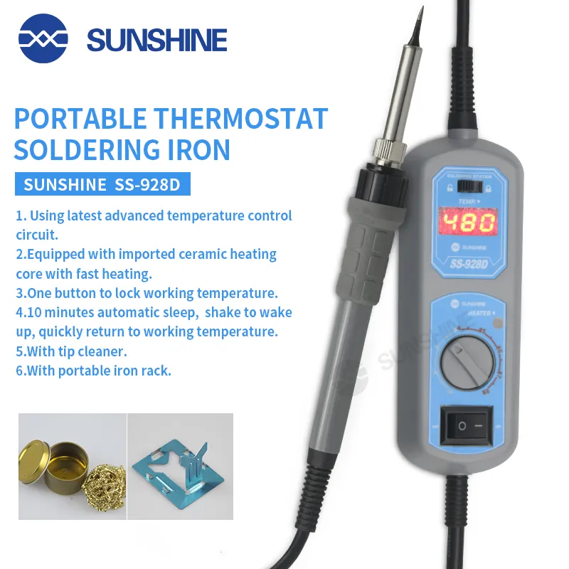 Sunshine SS-928D Portable Thermostat Soldering Iron