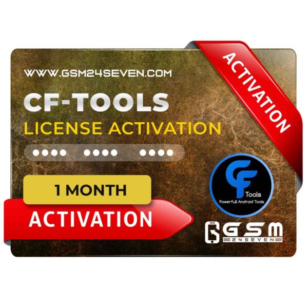 CF-Tool 1 Month Activation