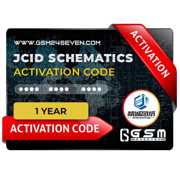 JCID Schematic Activation Code 1 Year