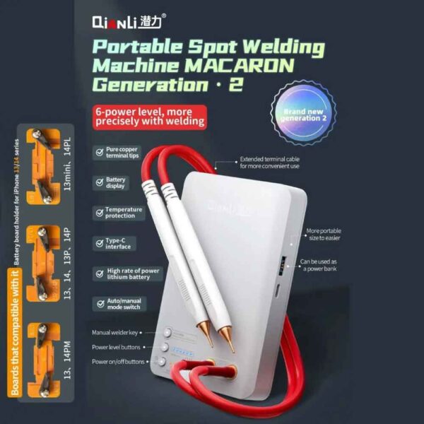 Qianli Macaron Generation 2 Portable Battery Spot Welding