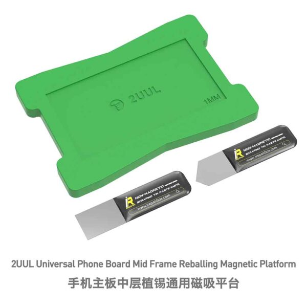 2UUL BH11 Universal Phone Board Mid Frame Re-balling Magnetic Platform (2mm)