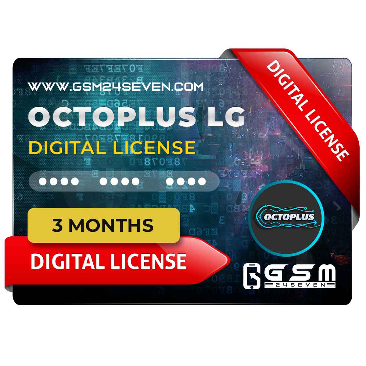 Octoplus LG 3 Months Digital License