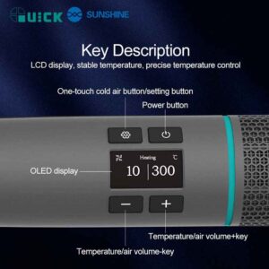 Qick TR1 Portable Hot Air Station