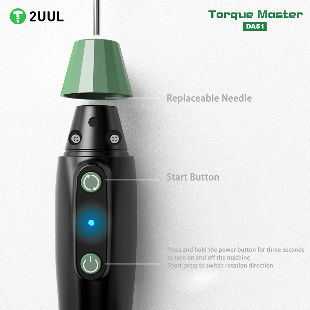 2UUL DA51 Torque Master Glue Remover Motor