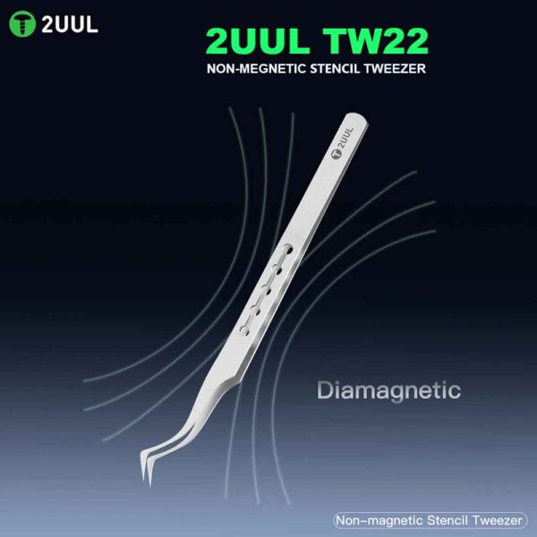 2UUL TW22 Non-Magnetic Stencil Tweezer