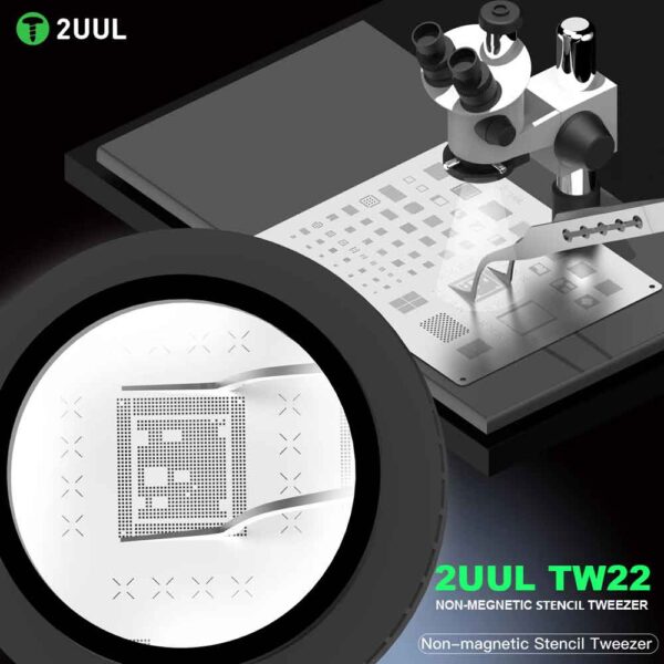 2UUL TW22 Non-Magnetic Stencil Tweezer