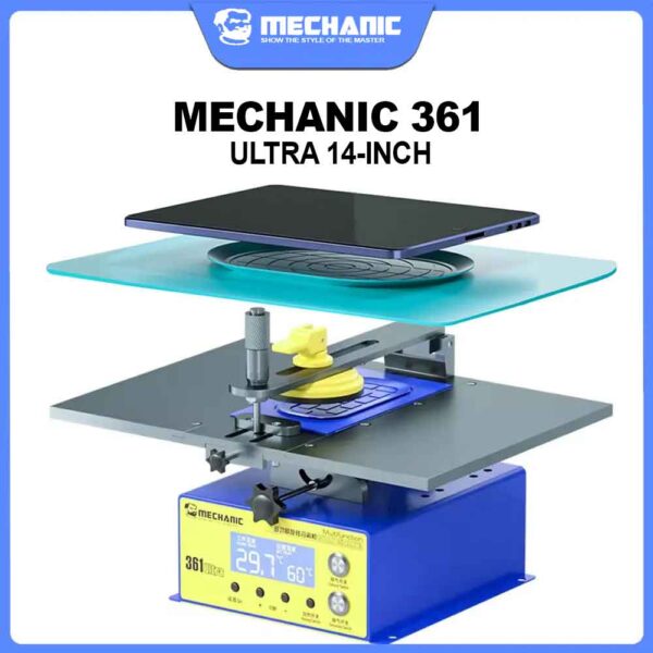 Mechanic 361 Ultra 14-Inch Screen Rotary Separator For Mobile Phone and Tablet