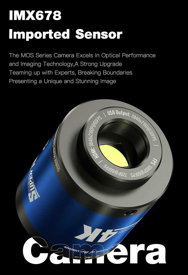 Mechanic MOS 4K Super HD Industrial Camera