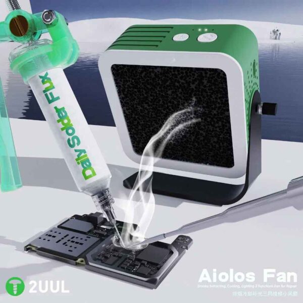 2UUL AIOLOS All-In-One Smoke Extraction and Cooling Fan