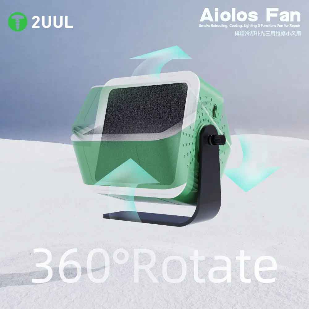2UUL AIOLOS All-In-One Smoke Extraction and Cooling Fan