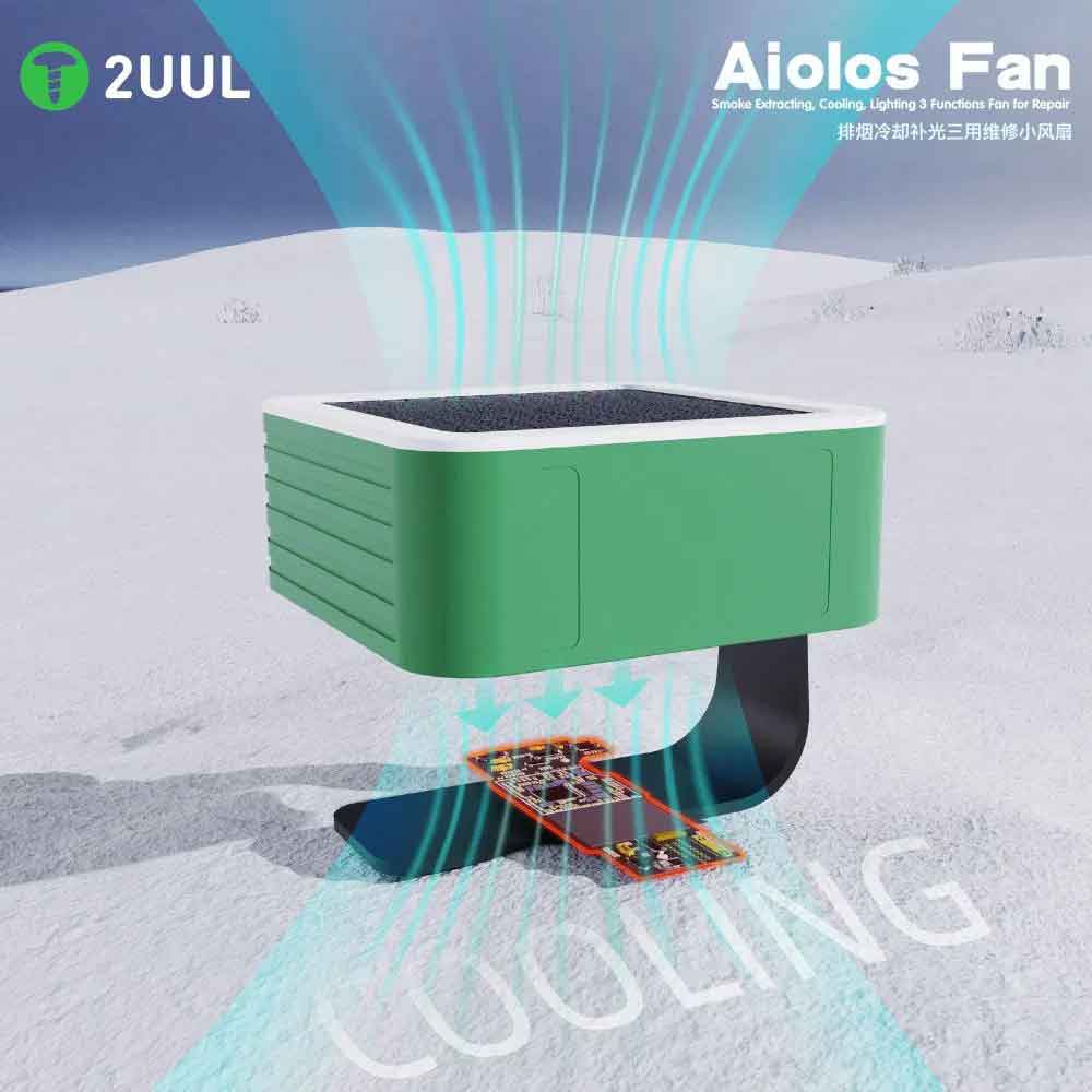 2UUL AIOLOS All-In-One Smoke Extraction and Cooling Fan