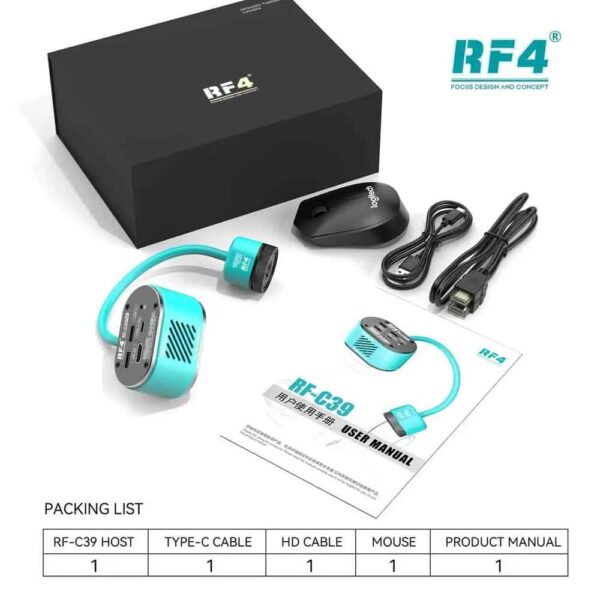 RF4 RF-C39 4K Camera Infrared Dual-Spectral Thermal Imager 2in1