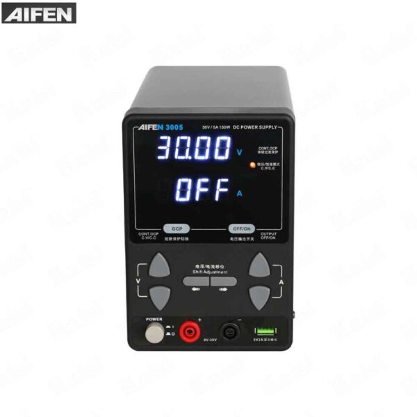 AIFEN 3005 30V 5A Intelligent Adjustable DC Regulate Switch Power Supply 150W