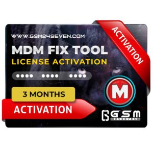 MDM Fix Tool 3 Months Activation