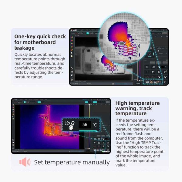 QianLi L256 iStele Dual-Spectral 3D Infrared Thermal Camera