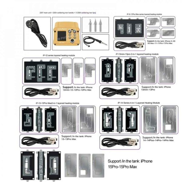Wylie WL HT007 Preheater With iPhone X-15PM Modules