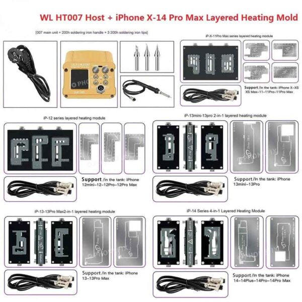 Wylie WL HT007 Preheater With iPhone X-15PM Modules