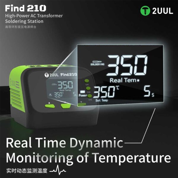 2uul FD01 Find210 60W High-Power AC Transformer Soldering Station
