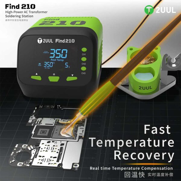 2uul FD01 Find210 60W High-Power AC Transformer Soldering Station