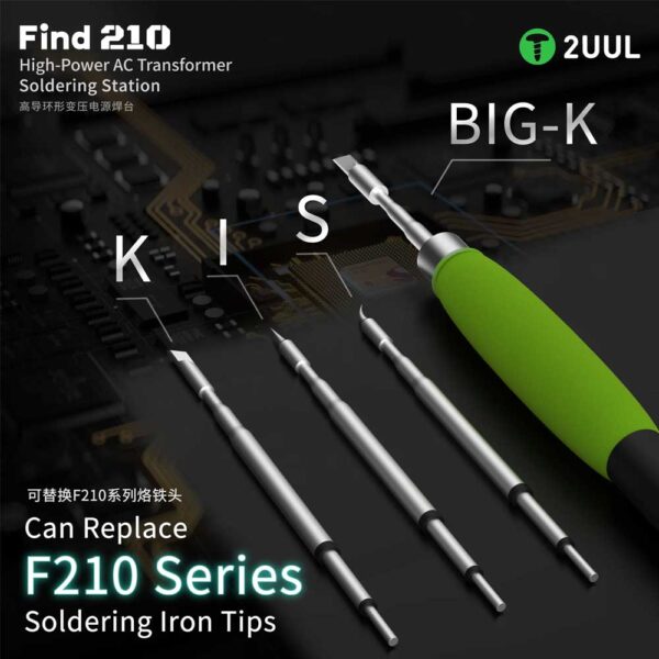 2uul FD01 Find210 60W High-Power AC Transformer Soldering Station