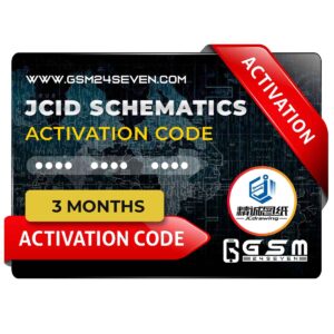 JCID Schematic Activation Code 3 Months