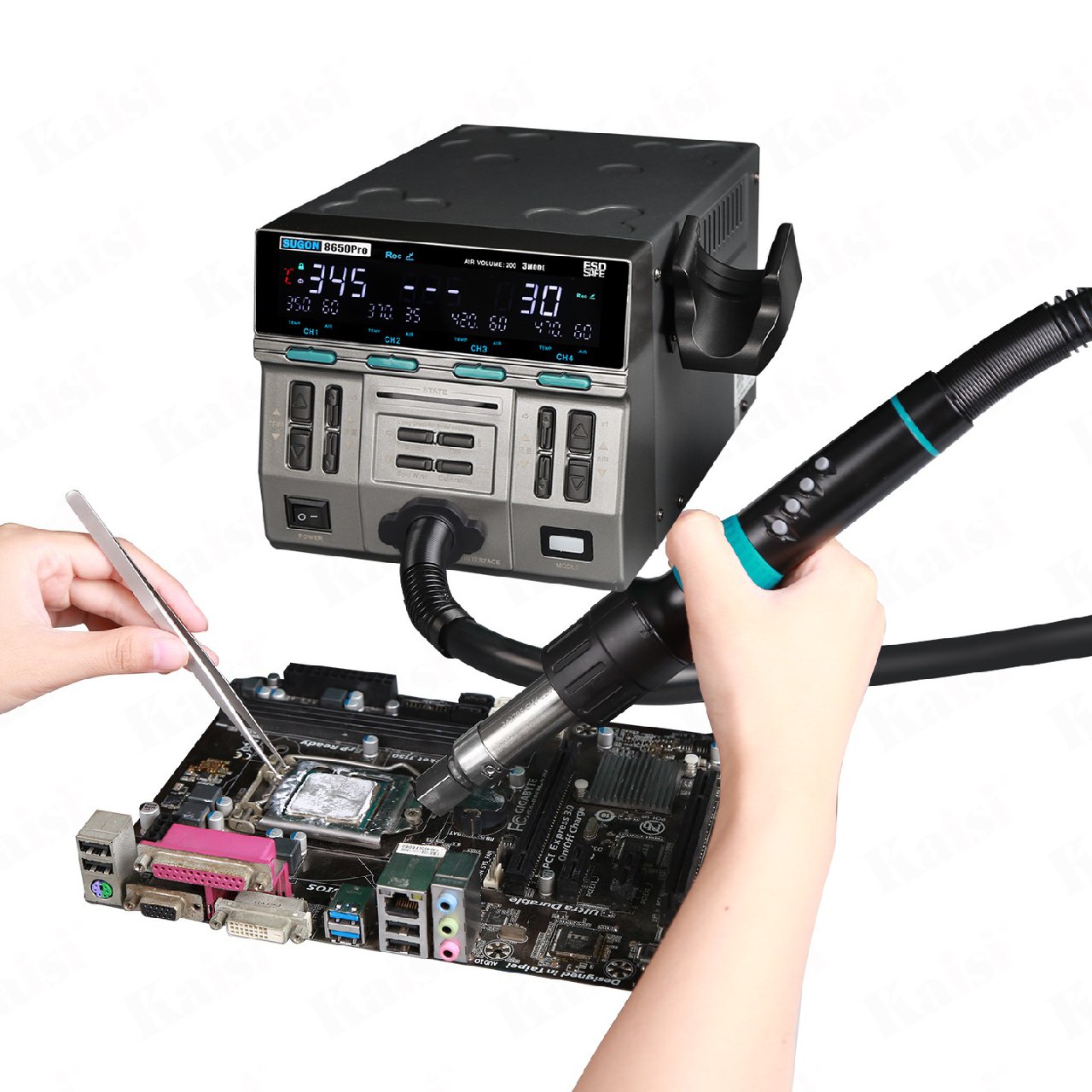 SUGON 8650 Pro ROC 1300W Hot Air Gun Station