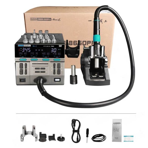 SUGON 8650 Pro ROC 1300W Hot Air Gun Station