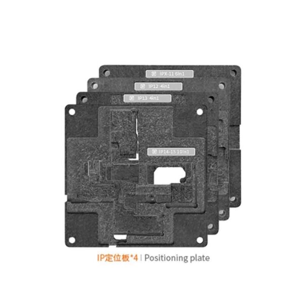 Amaoe 28-in-1 0.12mm Motherboard Middle Layer BGA Reballing Stencil Platform Set
