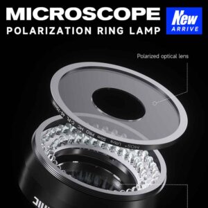 Mechanic LS720 Ultra High Lumen Adjustable Microscope Polarization Ring Lamp for Remover Glare