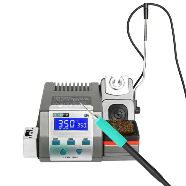 Sugon T26D 80W Lead-free Welding Rework Station with 3Pcs C210 Soldering Iron Tips