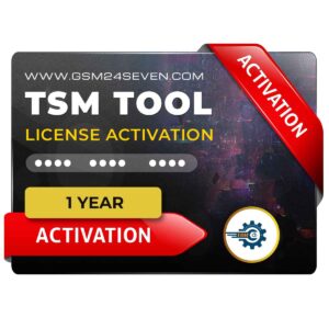 TSM Tool 1 Year Activation