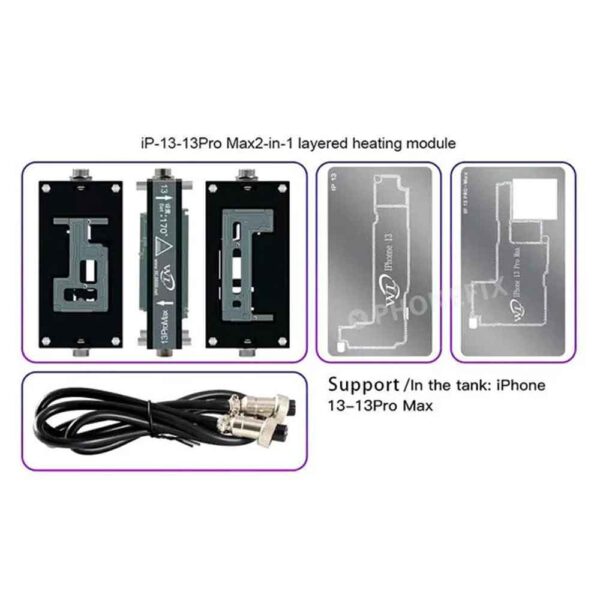 WL HT007 Pre-Heating Soldering Station for iPhone X-16 Pro Max