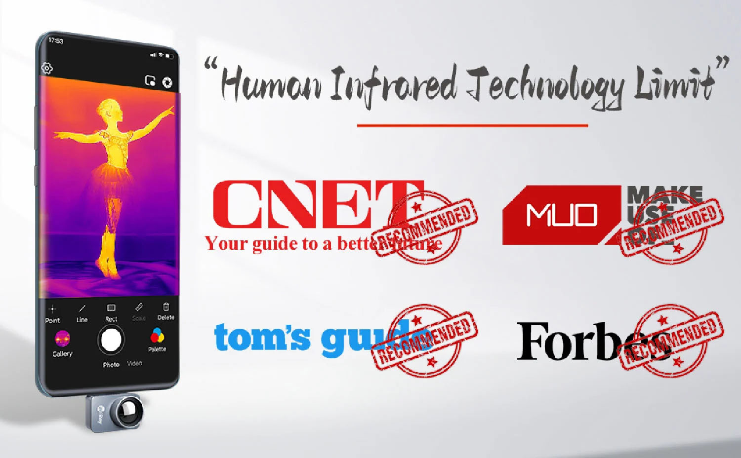 InfiRay P2 Pro World's Smallest Thermal Camera